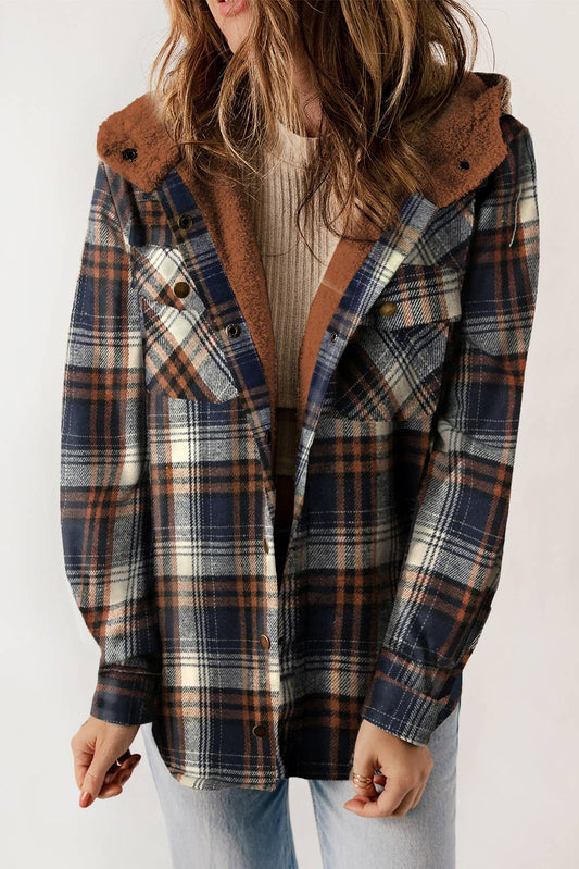 Sherpa Plaid Shacket